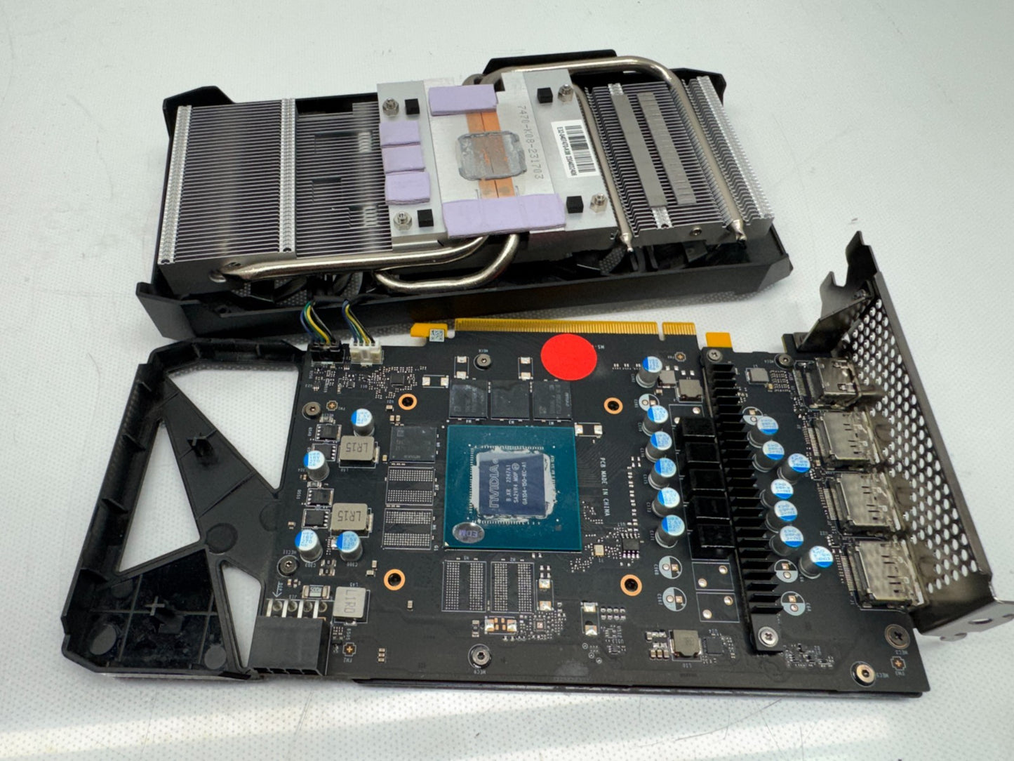 *For Parts* MSI GeForce RTX 3060 VENTUS 2X 8G OC Grahphics Card Not Working