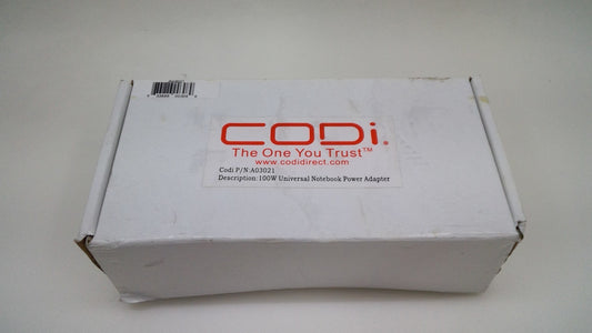 New CODi  100W Nine Tips Universal Notbook Power Adapter A03021