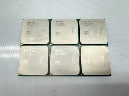 lot of 6 AMD AMD FX-4300 Desktop Processor 3.8GHz, AM3+