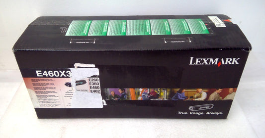 GENUINE OEM LEXMARK E460X31G E460 Black High Yield Toner Cartridge