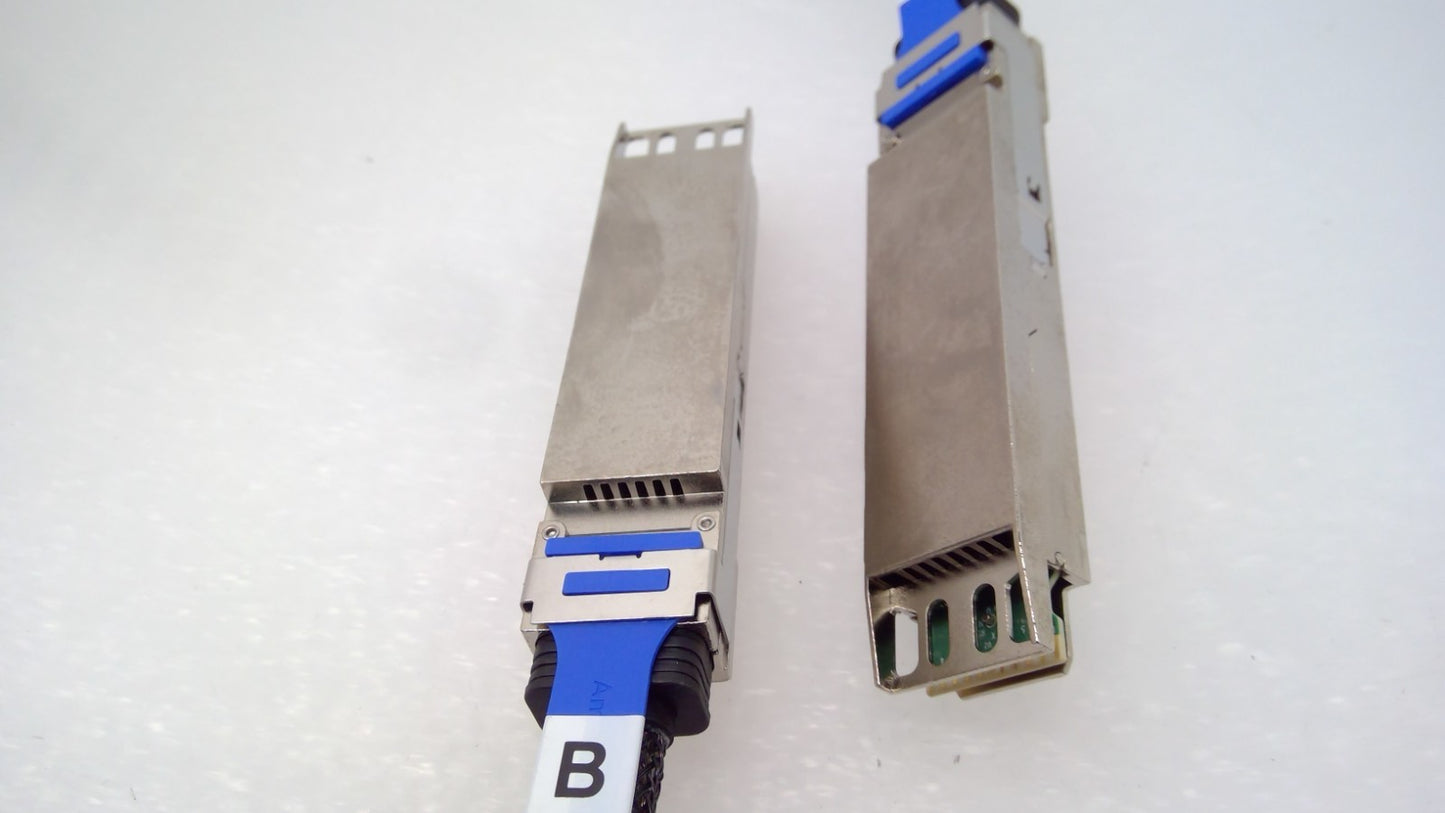 Amphenol 400G QSFP-DD to QSFP-DD Passive DAC Cable 30AWG 1.727m NJPPER-G512-03