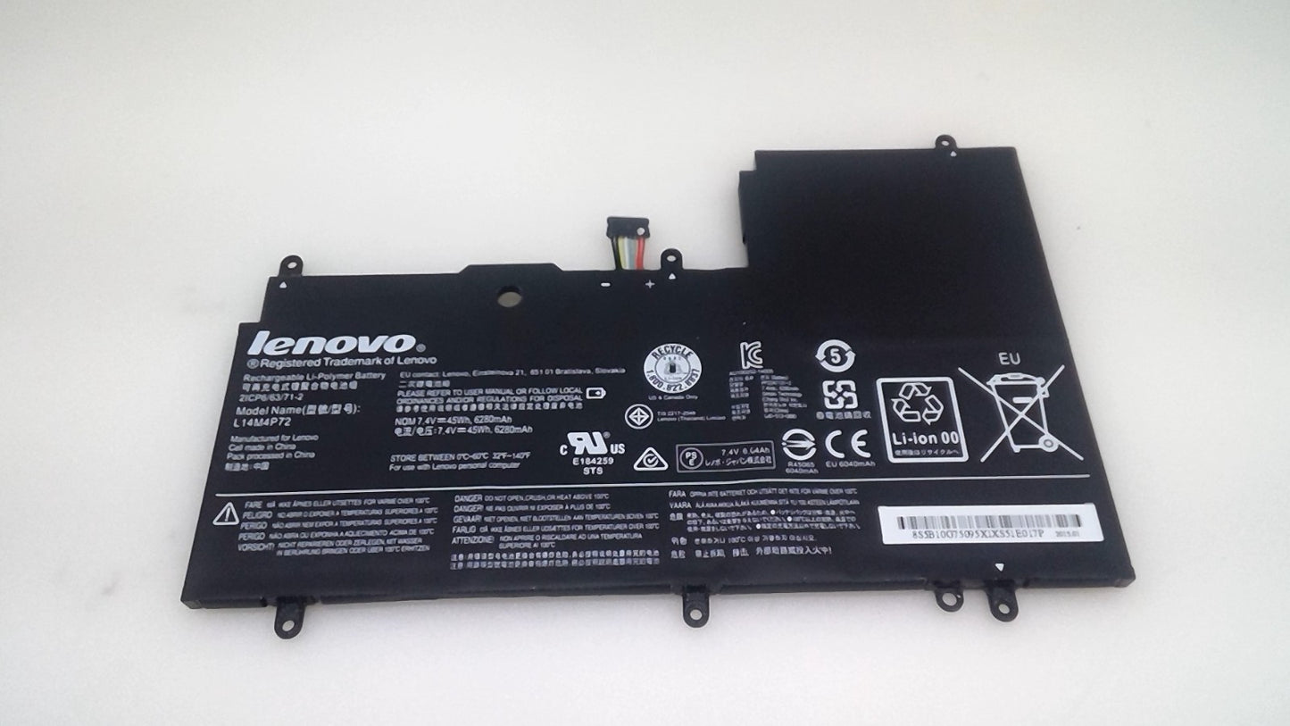 Genuine L14M4P72 L14S4P72 Battery for Lenovo Yoga 3 700-14 Yoga 700 14ISK 14ISE