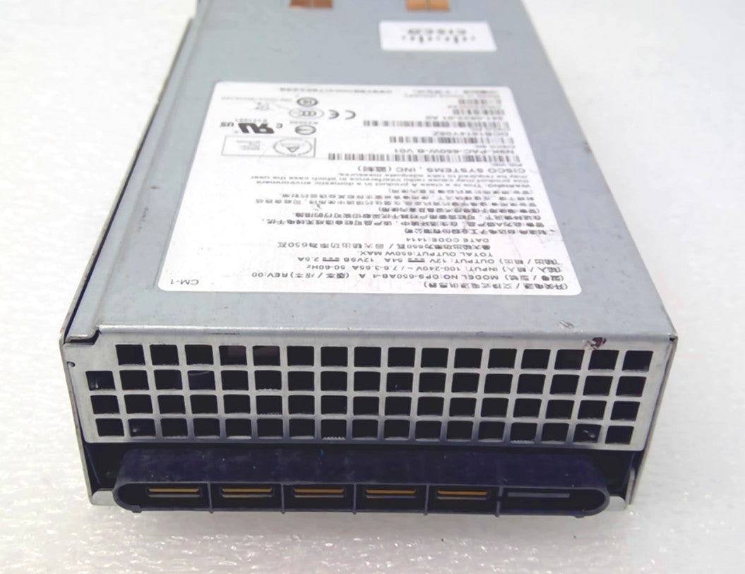 Cisco N9K-PAC-650W-B 650W AC Power Supply Nexus 9000 9300 Switch  Port-Exhaust