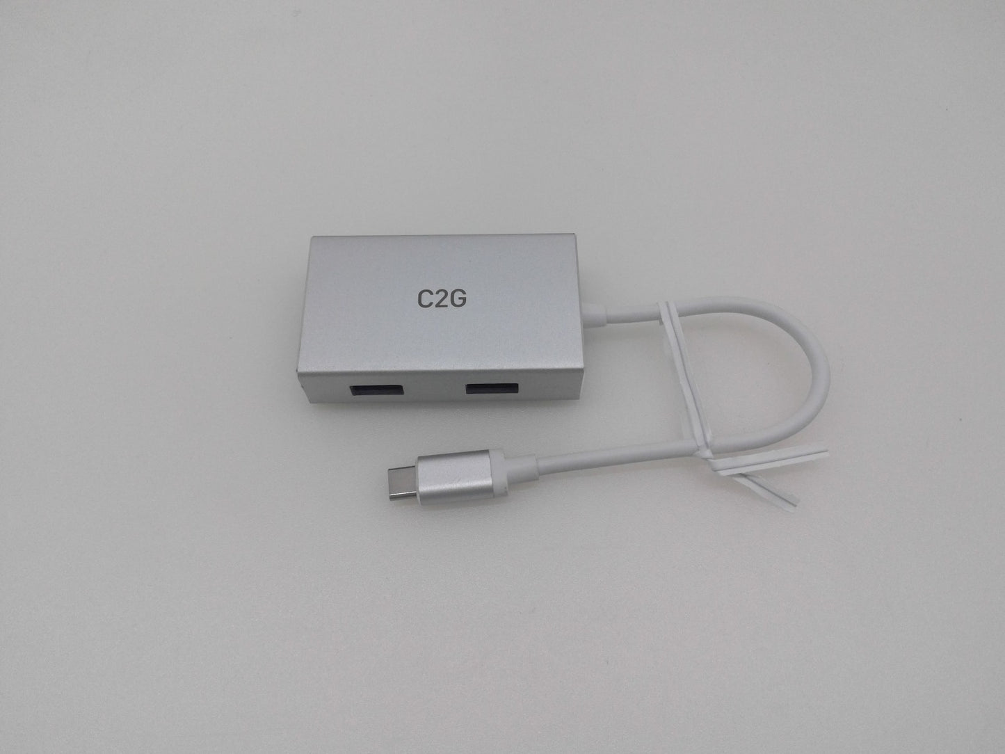 C2G 29827 USB 3.0 USB-C to 4-Port USB-A Hub White