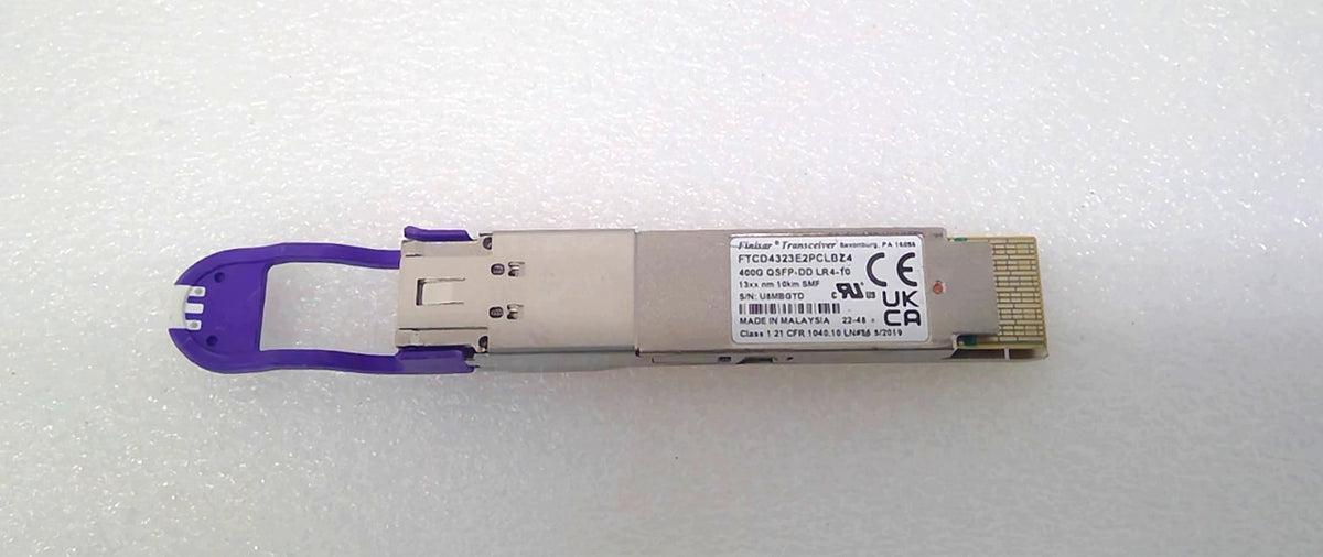 FINISAR FTCD4323E2PCLBZ4 400G QSFP-DD LR4-10 10KM Optical Transceiver Module