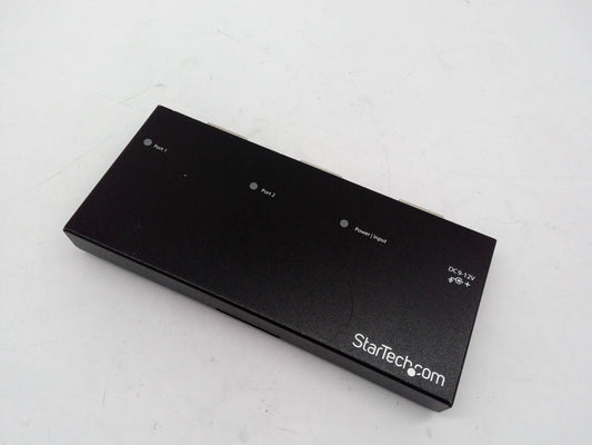StarTech 2 Port DVI Video Splitter with Audio ST122DVIA
