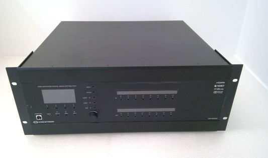 Crestron DM-MD8X8 Media Switcher W/6X DMC-4K-HD 1X DMC-4K-C 1X DMC-4KZ-C *READ*