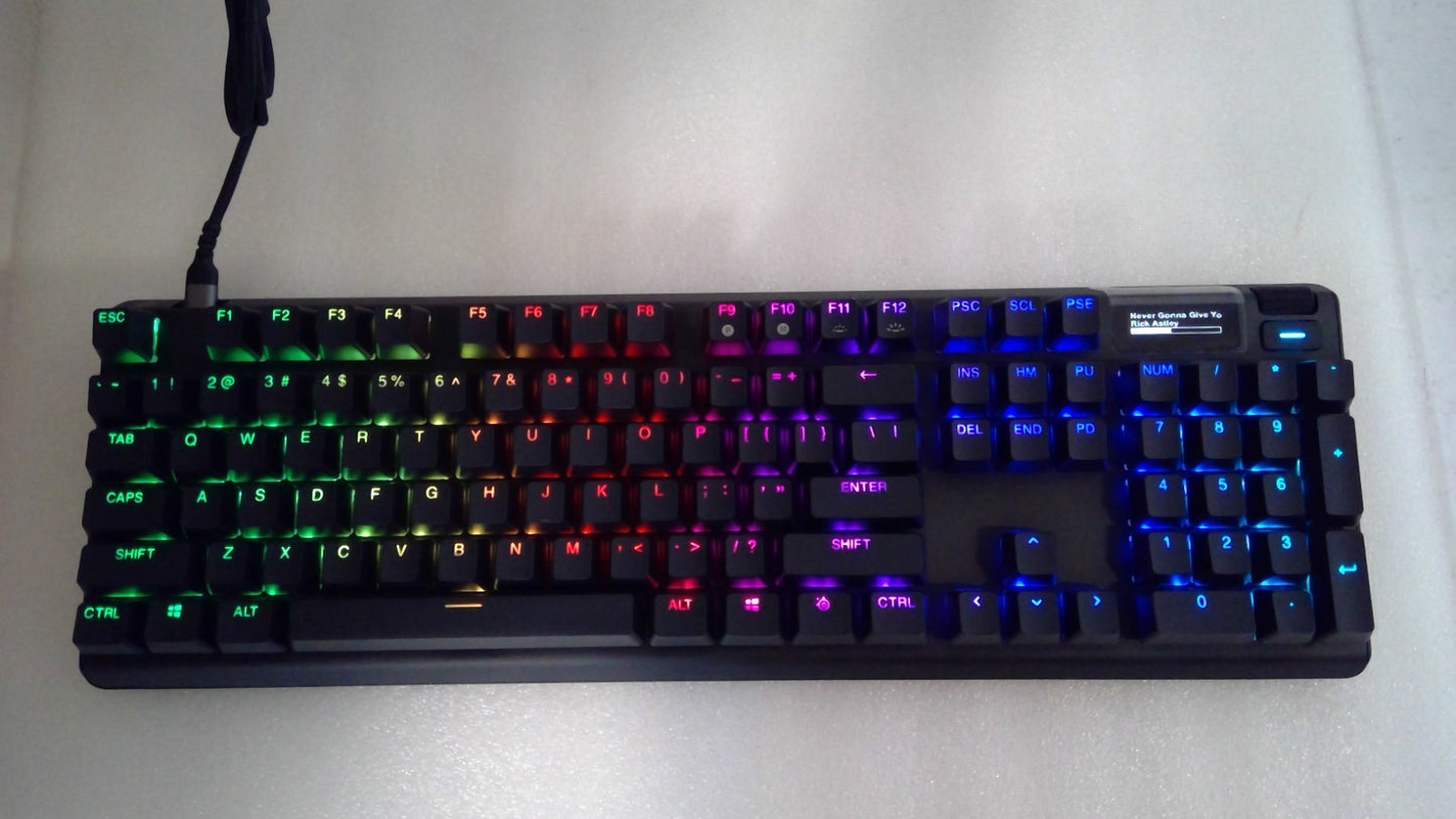 SteelSeries Apex Pro Gen 3 Mechanical RGB Gaming Keyboard  *Read Detail*