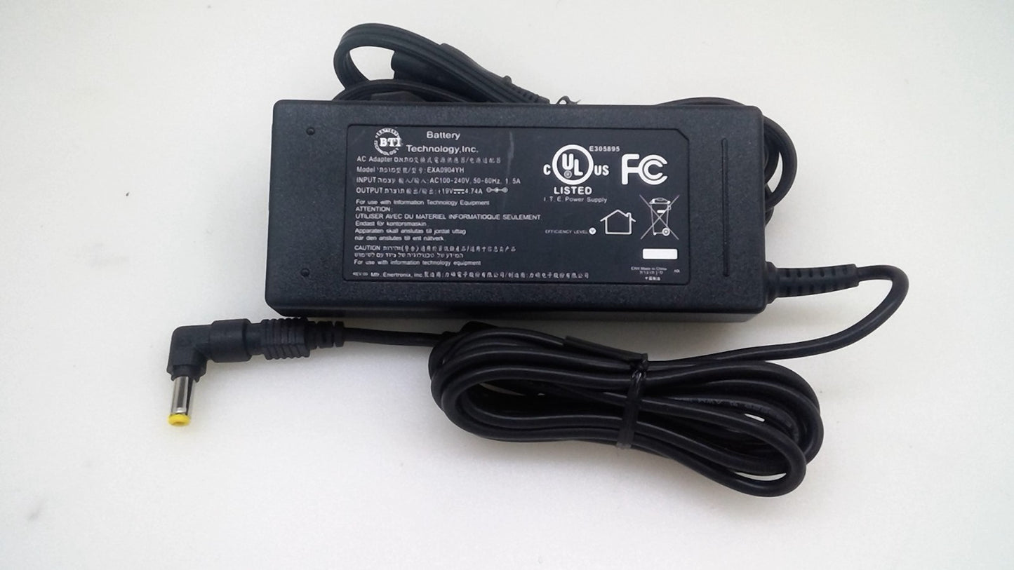 19V 4.74A 90W Power Supply Charger for Toshiba ASUS Laptop EXA0904YH 5.5mm*2.5mm