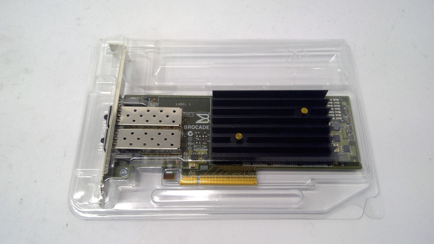 Brocade 1020 Dual Port SFP+ - 10Gbps Full Height PCIe-x8 CNA Card 80-1003249-07