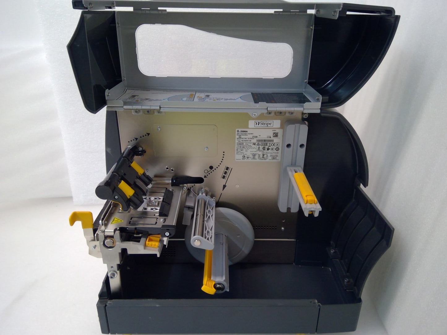 Zebra ZT230 123100-202 DIRECT Label Printer 1 USB A TO B+1 Power Cord