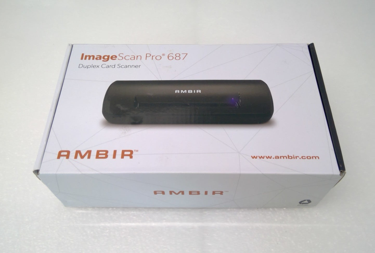 Ambir DS687-AS ImageScan Pro 687 Duplex ID Card Scanner