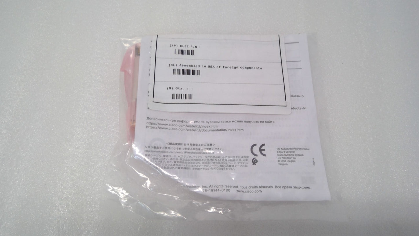 NEW Genuine CISCO GLC-TE 30-1540-02 GBIC 1000BASE-T RJ-45 SFP+ Transceiver