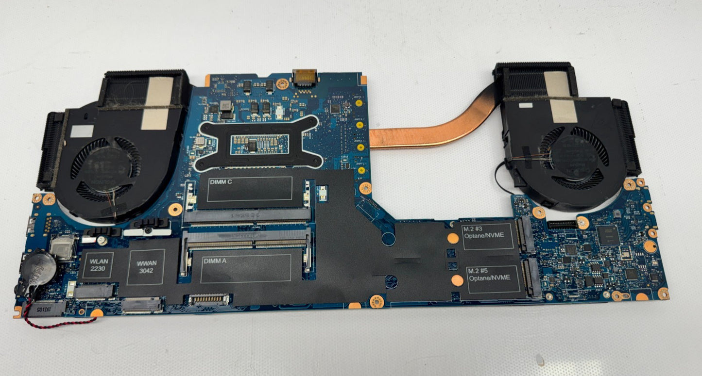 Dell Precision 7540 Motherboard Intel i7-9750H@2.60GHz LA-H271P