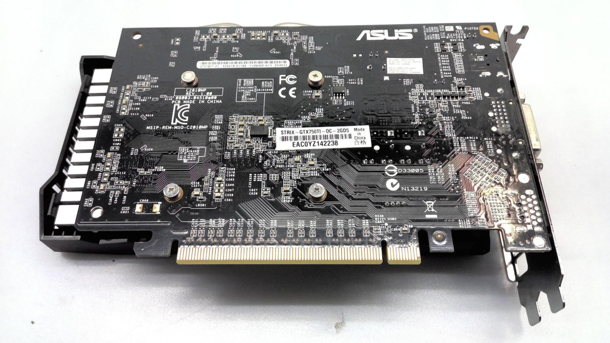 ASUS STRIX GTX 750Ti OC 2GB STRIX-GTX750TI-OC-2GD5 GDDR5 PCIe GRAPHICS CARD