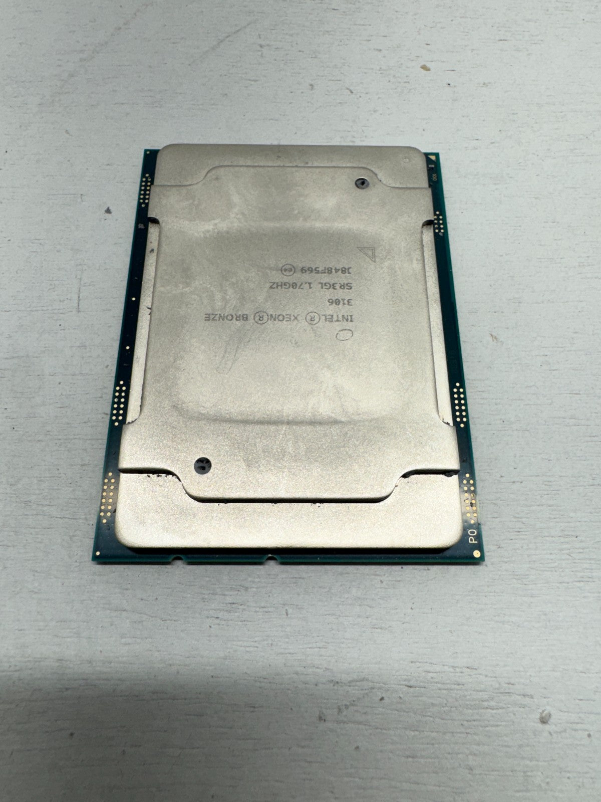Lot of 5 Intel Xeon Bronze 3106 1.7Ghz 8-Core 11MB LGA3647 CPU SR3GL