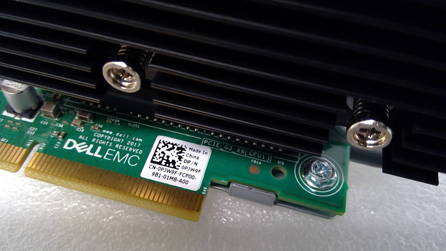 Dell EMC 0CG2YM H330 12Gbps SAS PCIe HBA RAID Controller Card w/ Riser + Cage