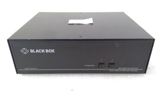 Black Box SS2P-DH-DP-U Secure KVM Switch 2-PORT DP W/AUDIO K/M
