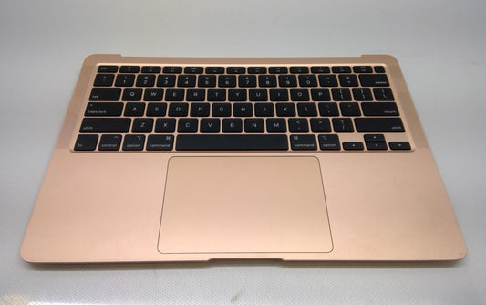 Genuine Apple MacBook Air 13" A2179  Top Case Palmrest US Keyboard Battery Gold