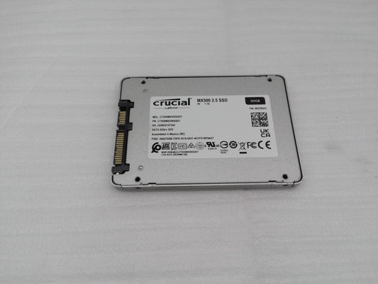 MICRON MX500 500GB  SATA 2.5 Inch Internal SSD  CT500MX500SSD1  Blue/Gray