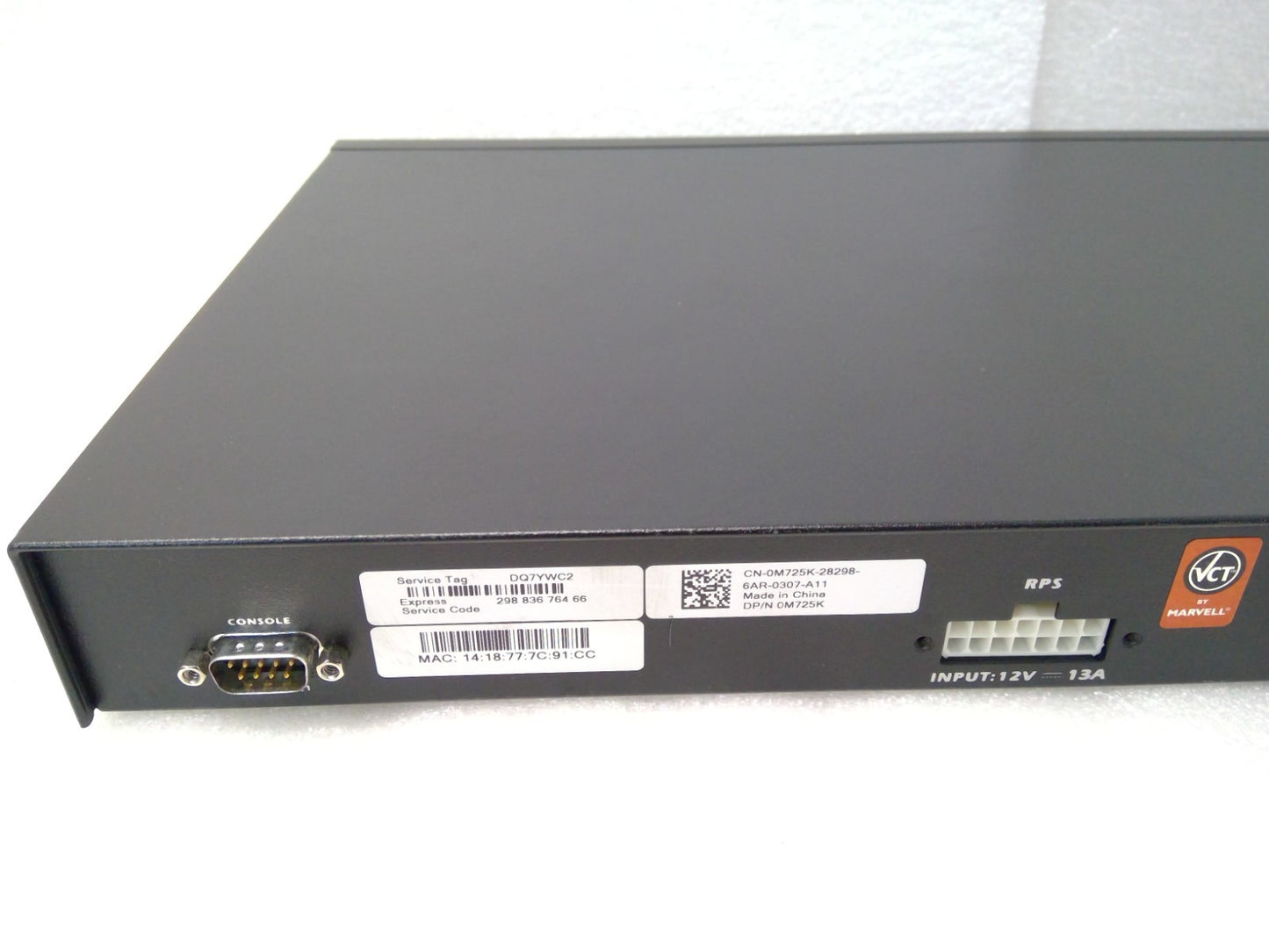 Dell PowerConnect 3548 48-Port  Rack Mountable Managed Ethernet Switch