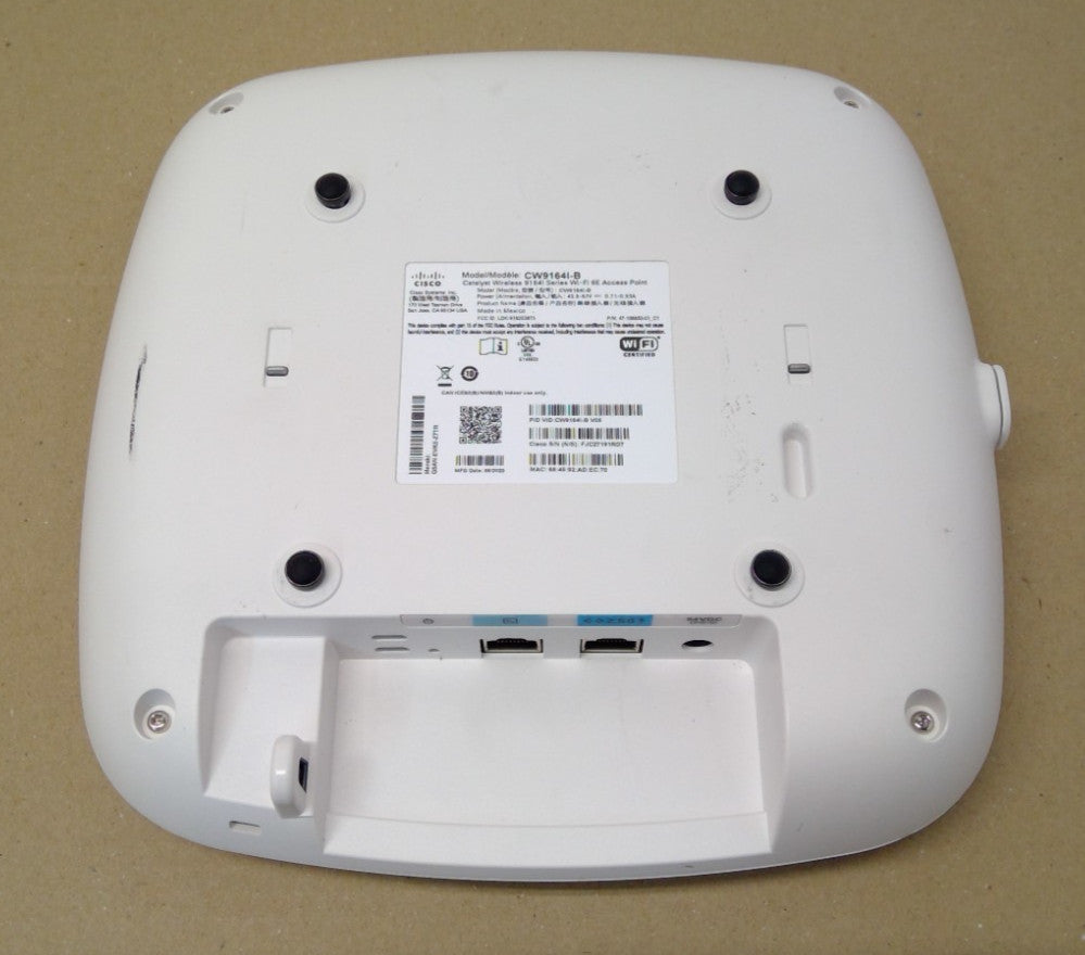 Cisco Catalyst Wireless CW9164I-B Wi-Fi 6E Access Point