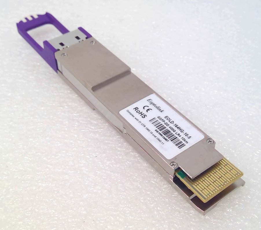 EOPTOLINK EOLD-164HG-10-5 QSFP-DD 400G LR4 10km SMF Transceiver Module