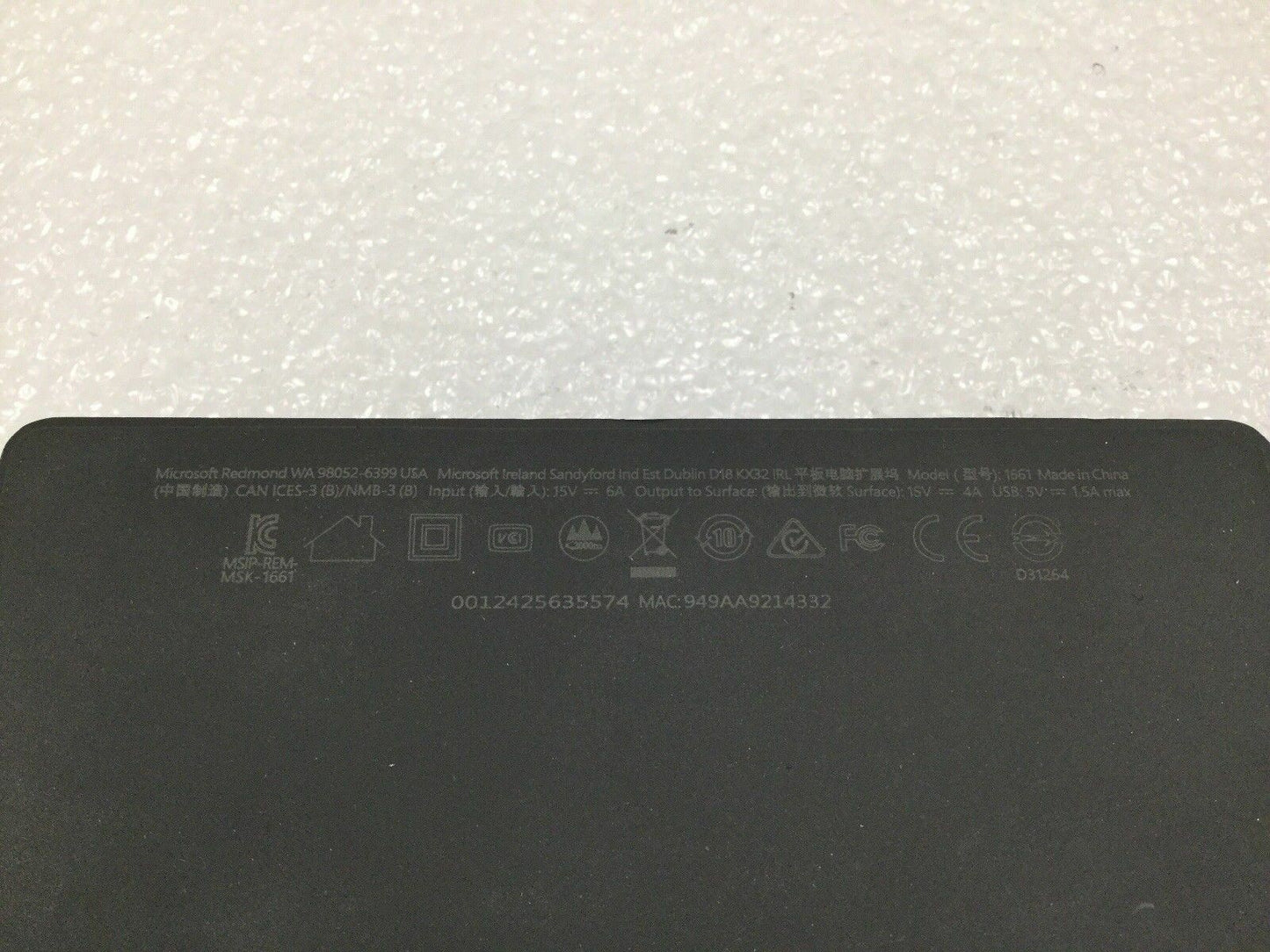Lot of 10 Microsoft 1661 Docking Station for Surface Book Pro 3 4 5 6 7 Tablet