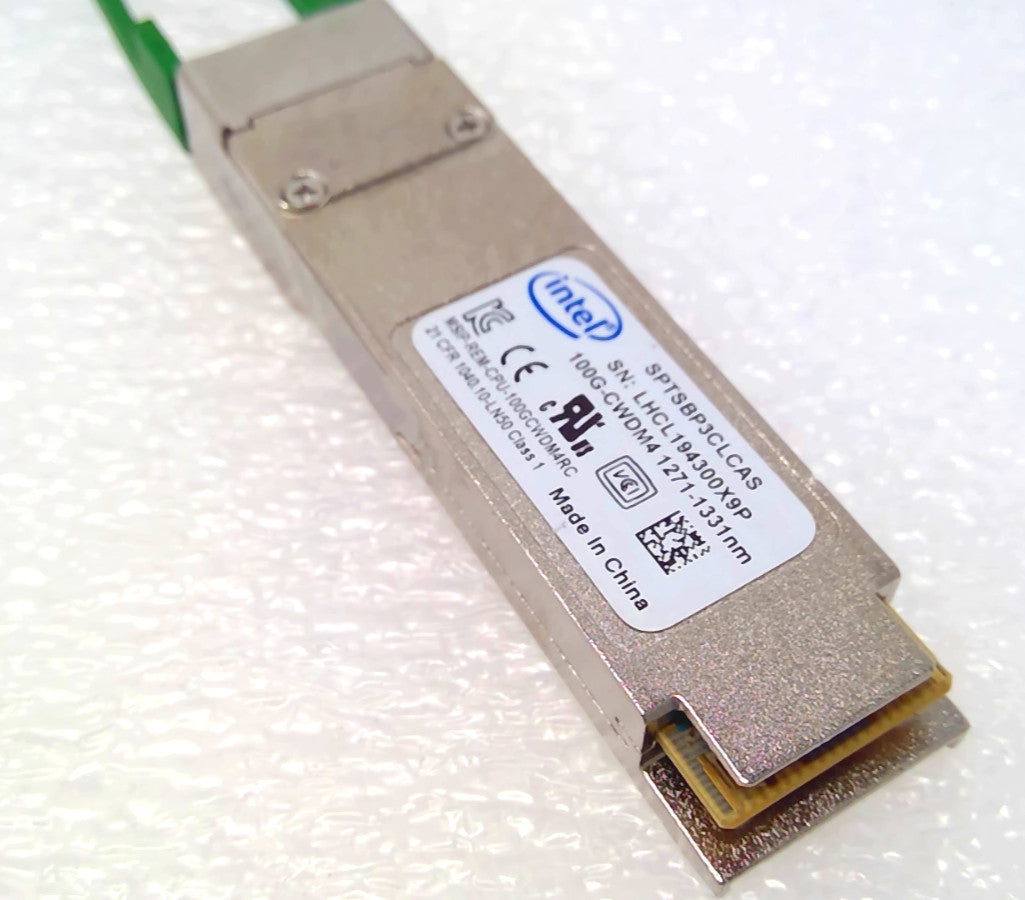 Intel SPTSBP3CLCAS 100G CWDM4 QSFP28 TRANSCEIVER MODULE