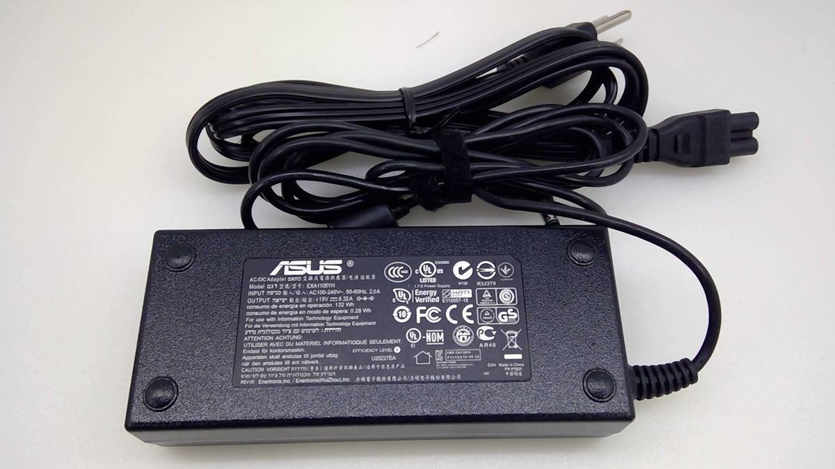 Genuine ASUS EXA1106YH 120W Laptop AC Adapter 19V 6.32A 5.5x2.5mm