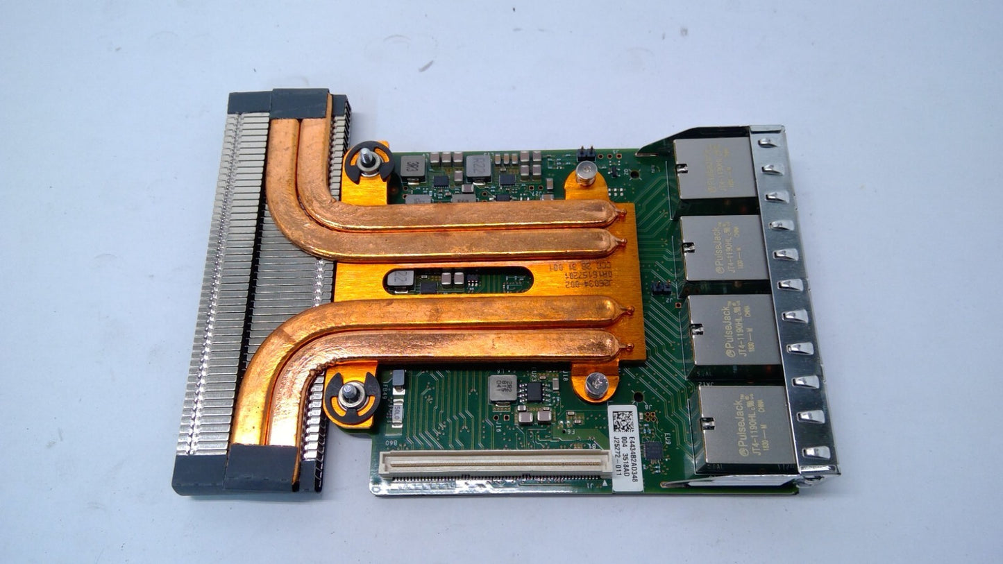 64PJ8 DELL Intel X550-T4 10GB Quad Port RJ-45 Network Daughter Card 064PJ8