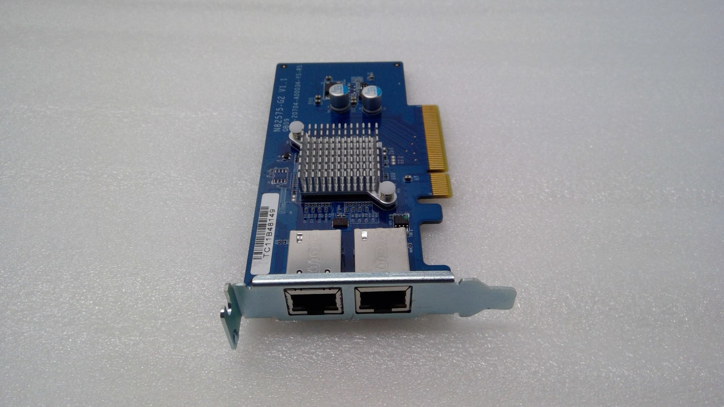 QNAP N82575-G2 Dual Port 1GBe Network Card Gigabit QB09 Low Profile