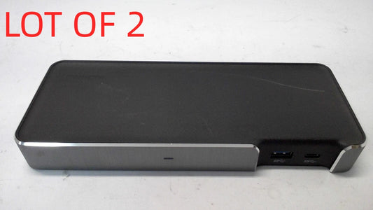 [LOT OF 2] Kensington SD5200T Thunderbolt 3 Docking Station K38300 NO AC ADAPTER