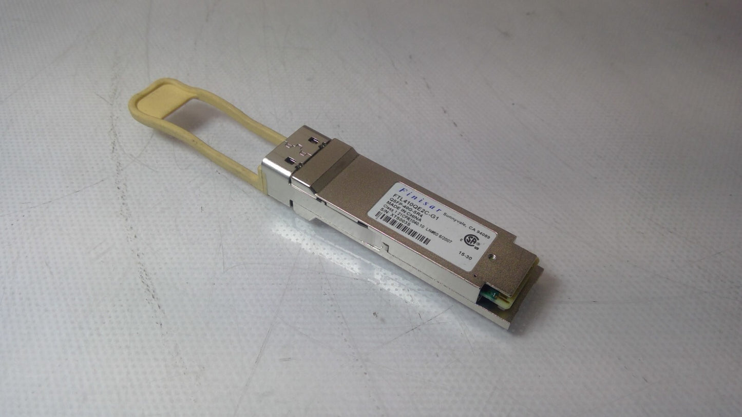 *LOT OF 5*Finisar FTL410QE2C-G1 QSFP-40G-SR4 40G QSFP SR4