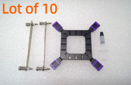 10xPC Backplate Bracket Holder For Intel Socket LGA 775 115X 1700 CPU Cooler Fan