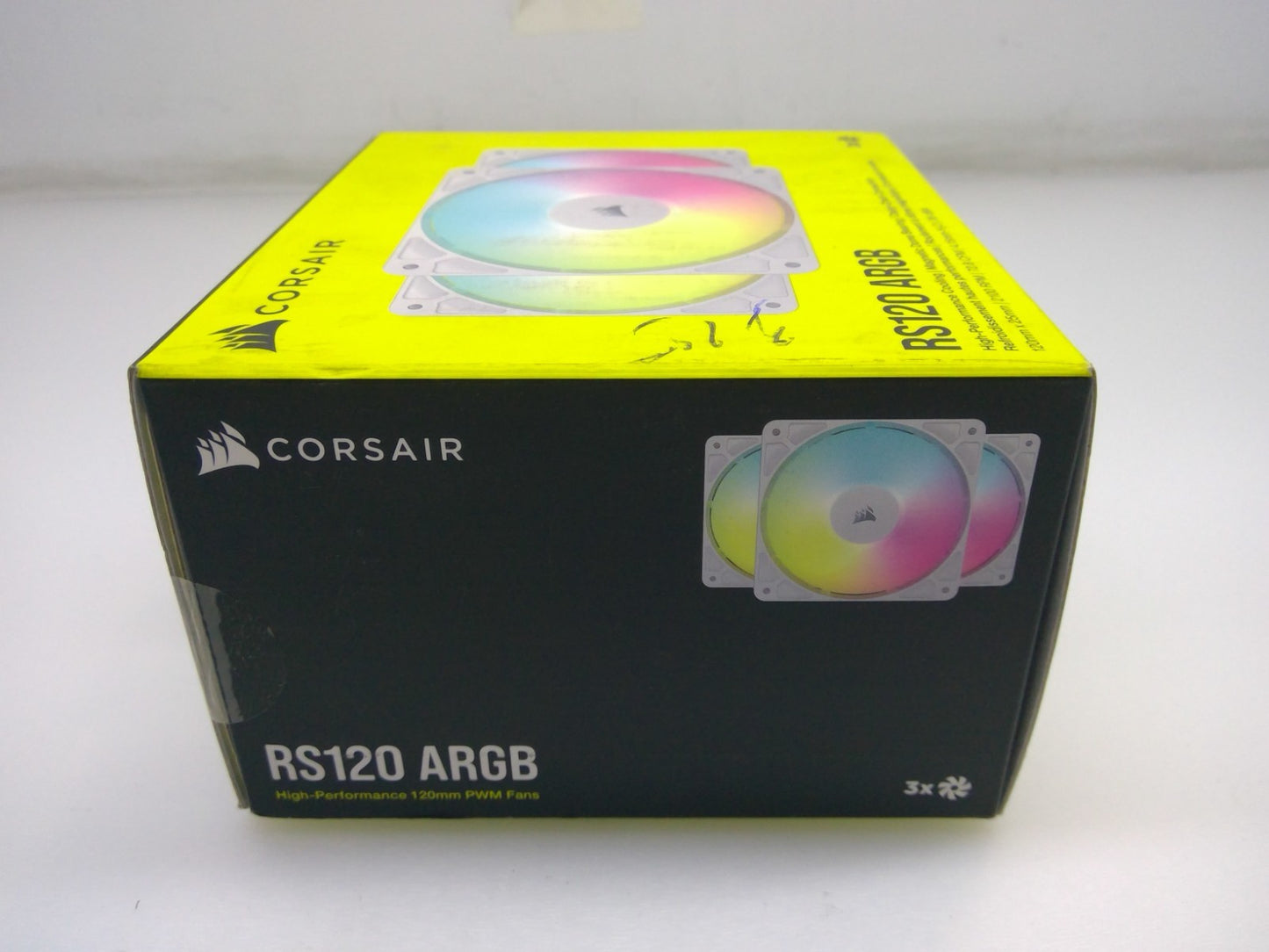 CORSAIR - RS120 ARGB 120mm PWM Fans (3-pack) - White CO-9050185-WW