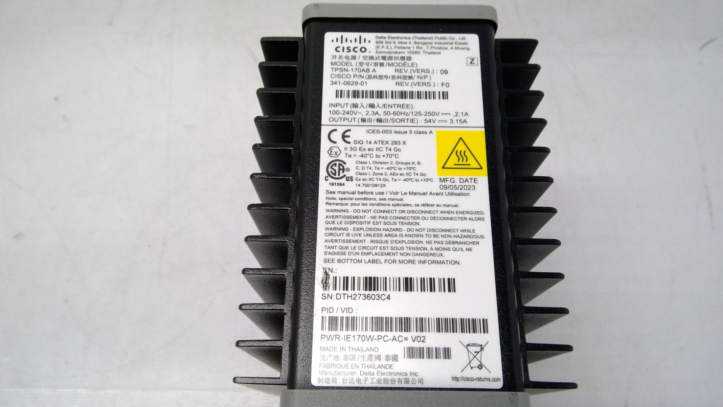 CISCO PWR-IE170W-PC-AC POWER SUPPLY MODULE TPSN-170AB A