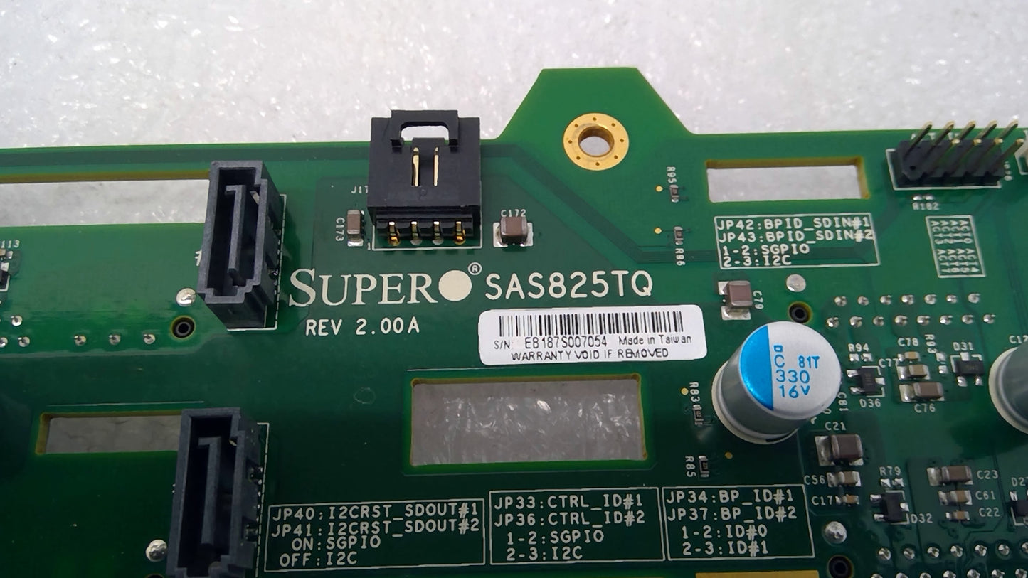 BACKPLANE SUPERMICRO SAS825TQ 8x SAS / SATA 3.5"