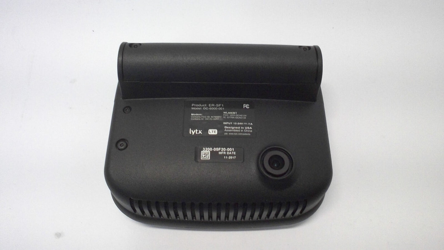 Lytx ER-SF1 DC-6000-001 1080p  dual-lens LTE-enabled fleet dash camera