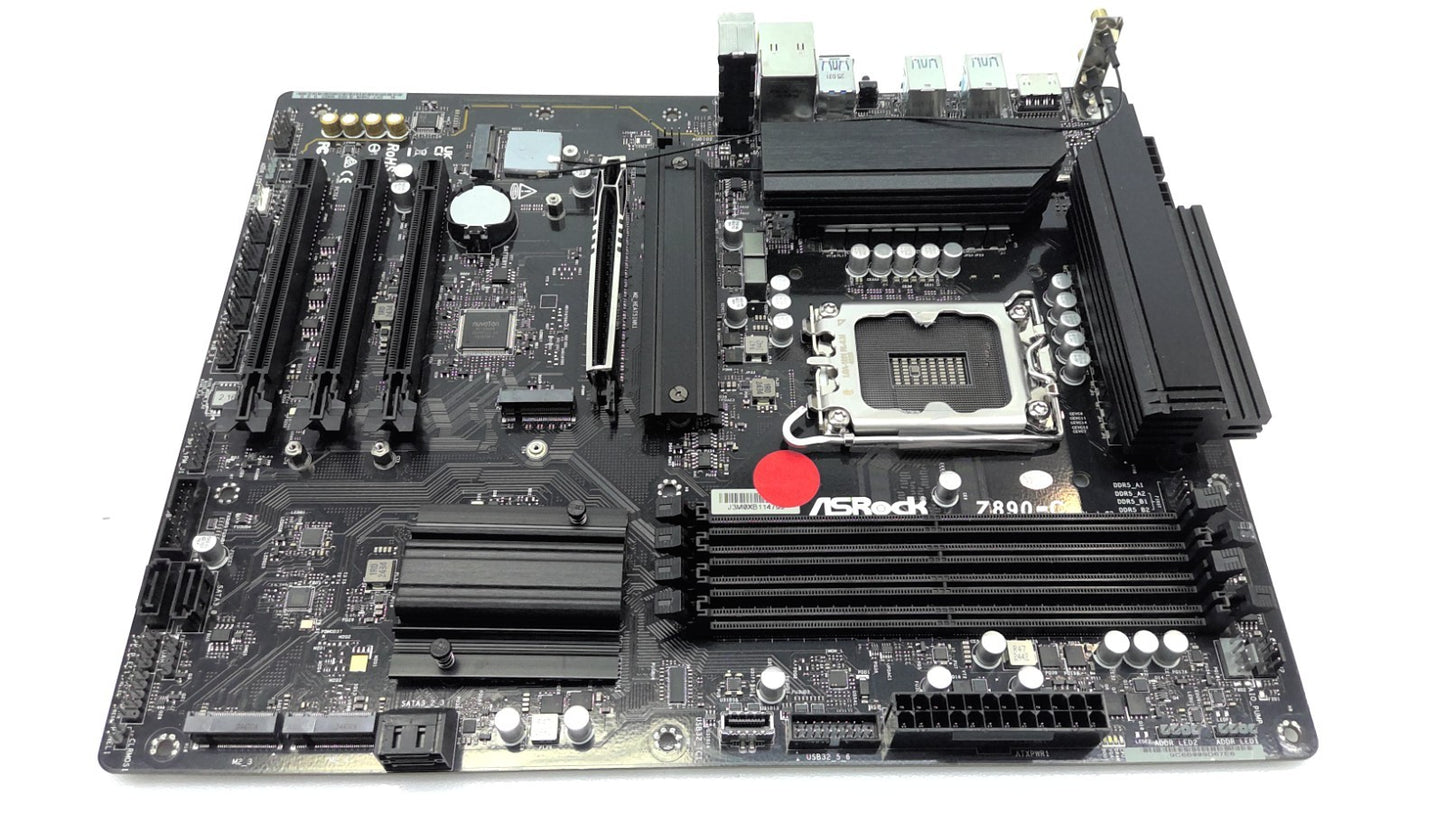 Lot of 3 *Parts* ASRock  Z890-C NO WIFI ATX Motherboard Socket LGA-1851 DDR5