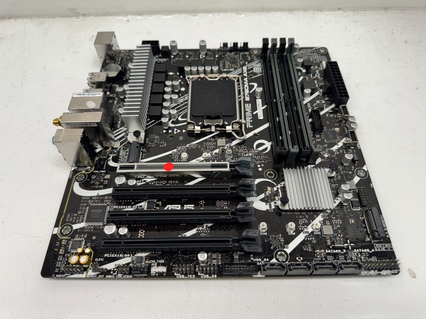 ASUS PRIME B760M-A AX 6 LGA 1700 Micro ATX motherboard **READ**