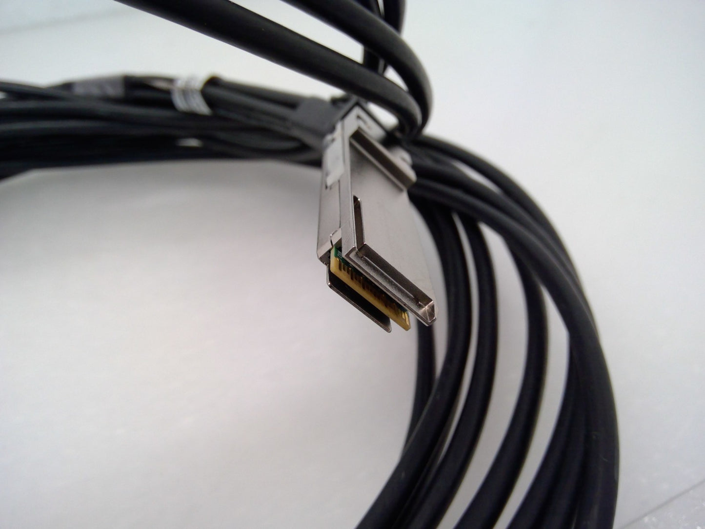 Molex 1003456030 100G QSFP28 to 4x 25G SFP28 DAC Breakout Cable 3M LSZH Used