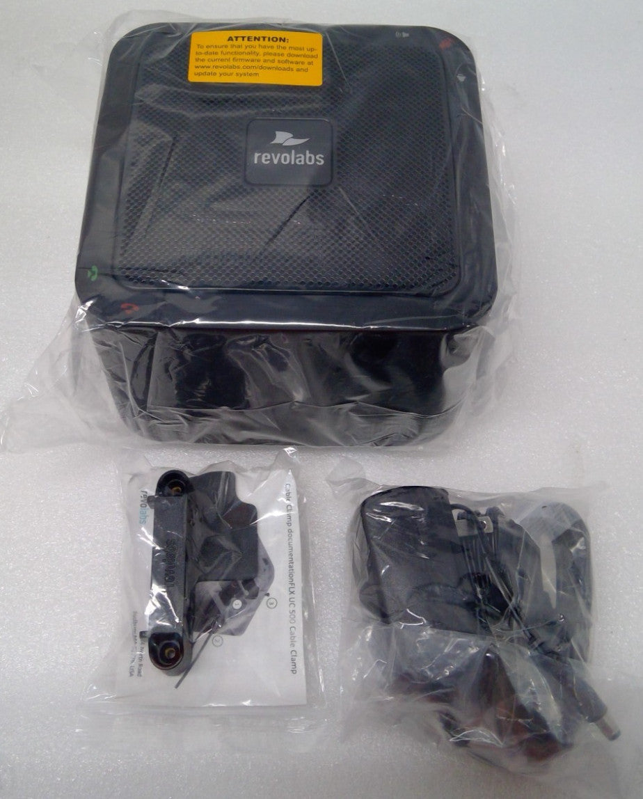 NEW REVOLABS FLX UC 500 USB CONFERENCE PHONE BLACK