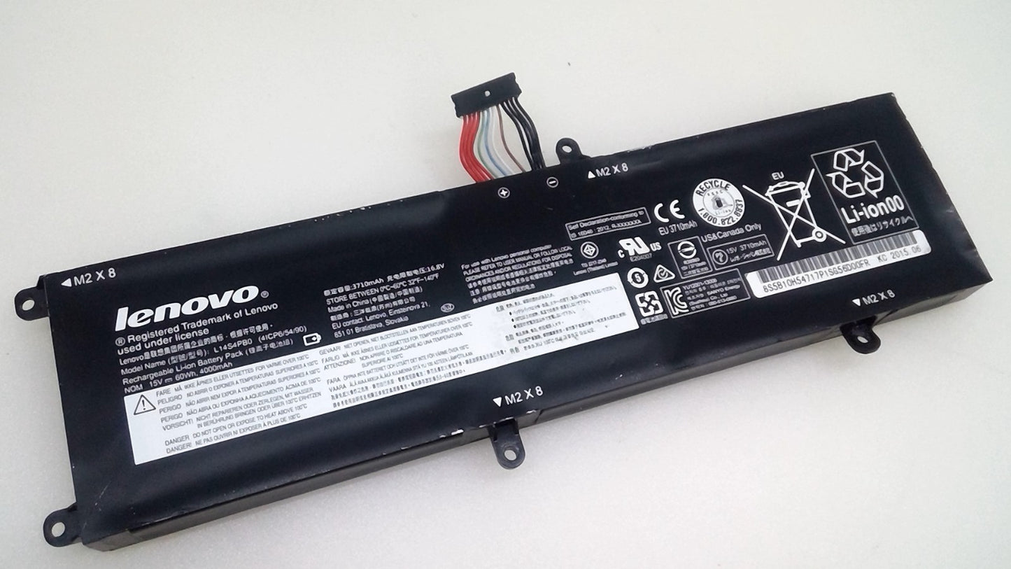 Genuine L14M4PB0 L14S4PB0 Battery for Lenovo Savior Savers 14-ISK 15-ISK 60W
