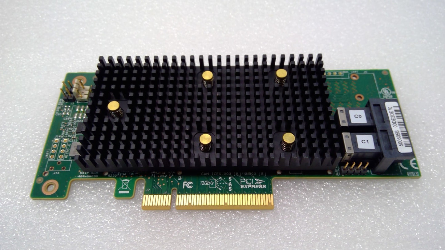 Avago RAID 530-8i PCIe 12Gb/s Controller (NO Barcket) 01KN505 02JG102