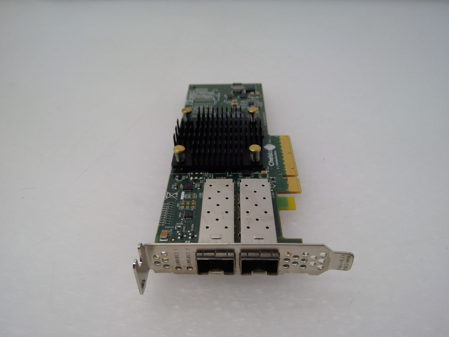 Chelsio 110-1169-50 Dual Port 10Gbe SFP+ T520-SO-CR NIC T520