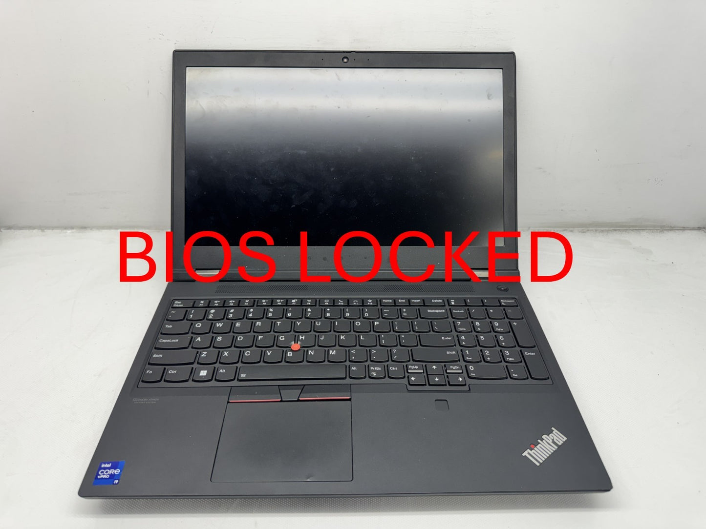 BIOS LOCKED Lenovo ThinkPad P15 Gen 2 i9-11950H@2.6GHz 32G No SSD A2000 *READ*