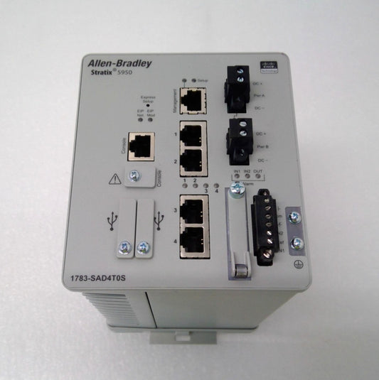 Allen-Bradley Stratix 5950 Industrial Network Security Appliance 1783-SAD4T0SPK9