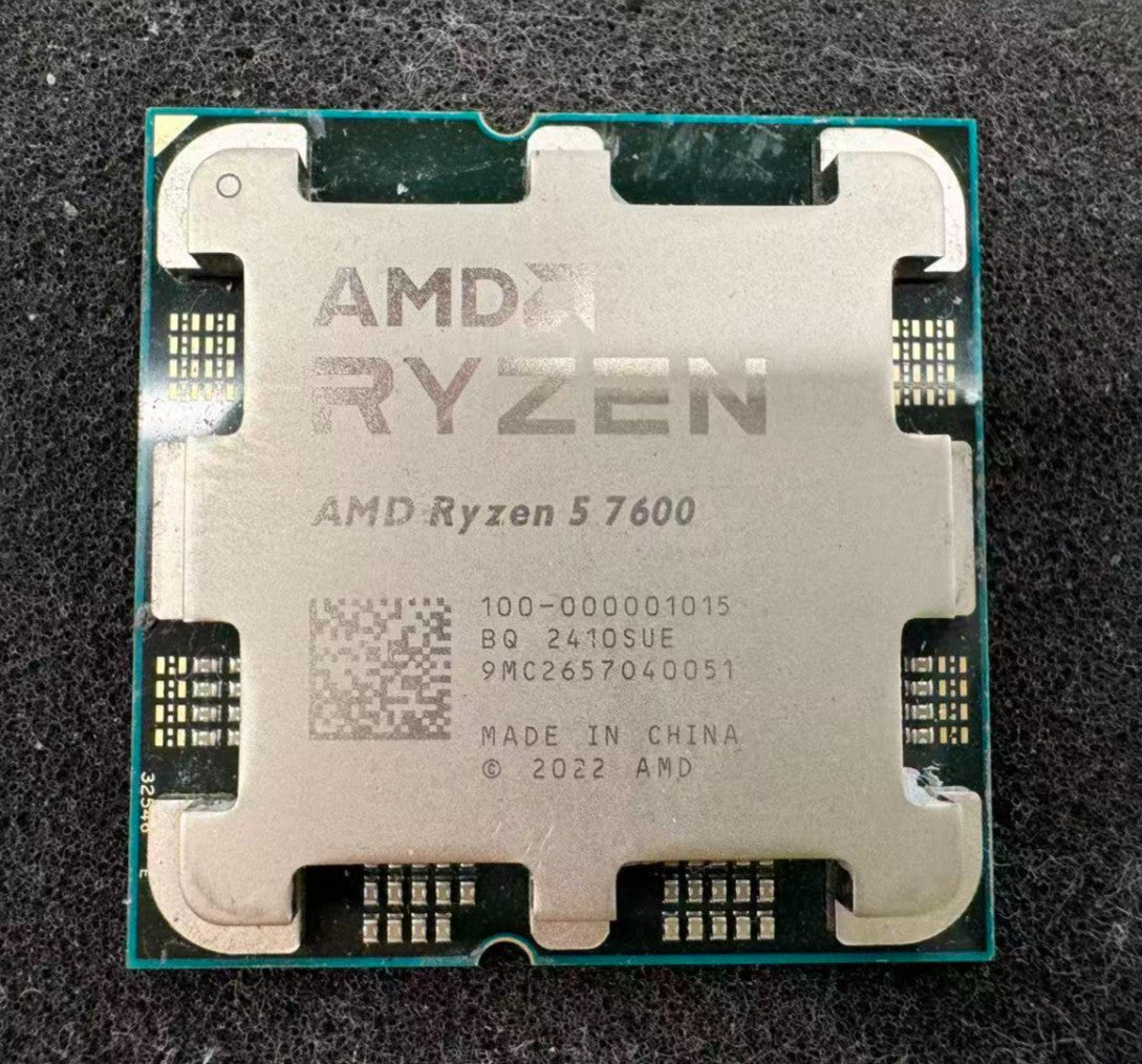 AMD Ryzen 5 7600 Desktop Processor 3.8GHz, 6-Core, 12-Thread Socket AM5 Tested