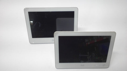 Lot Of 2 Cisco CS-TOUCH10 V04 Touchscreen TTC5-09 PoE Display